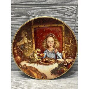 The Frog Prince Plate Classic Fairy Tales Scott Gustafson Knowles 1992